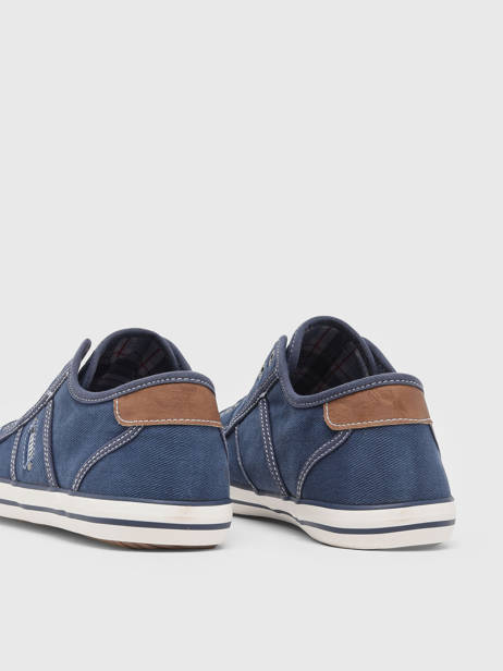 Sneakers Mustang Blauw women 4058405 ander zicht 3